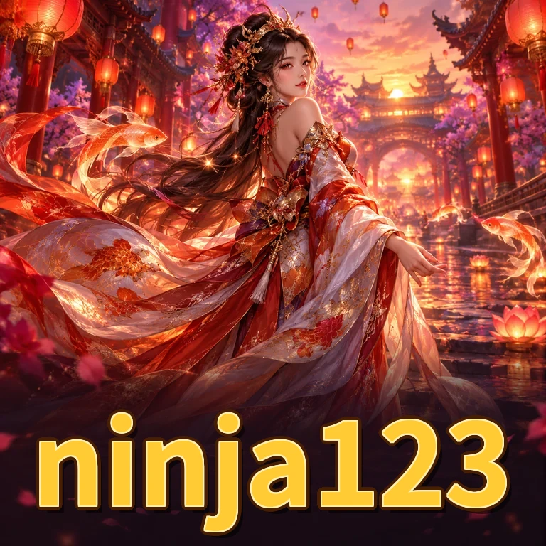 Logo ninja123 APK untuk halaman ulasan di Android